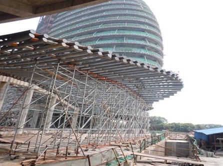 掌握【蘇州建筑腳手架】立桿基礎為工程奠基！