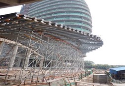 《蘇州建筑腳手架嶄露頭角，致勝有奇招》